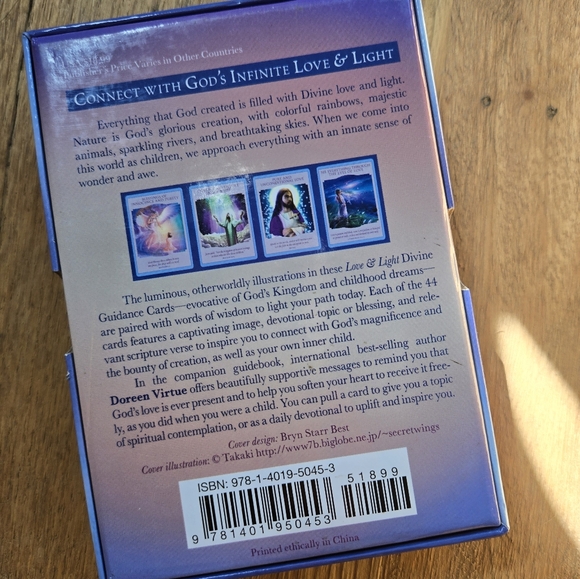 Love & Light Divine Guidance Oracle Cards – Doreen Virtue - Like New - Picture 2 of 6